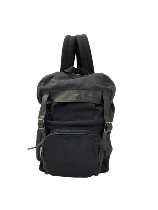 Saint Laurent Logo Backpack Canvas main image 13
